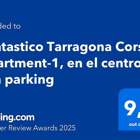 Fantastico Tarragona Corsini Apartment-1, en el centro con parking Exterior foto